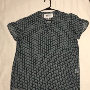 Chevron blouse by Alice Blue